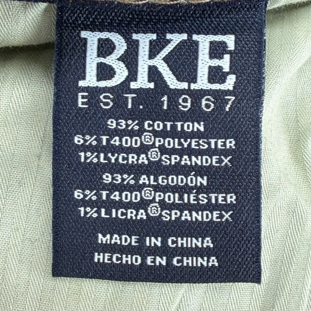 BKE Jake‎ Straight Leg Medium Wash Superior Stretch Jeans Mens 34x32 GBS15544